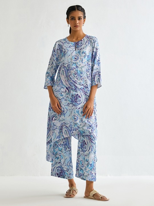 Paisley Printed Kurta