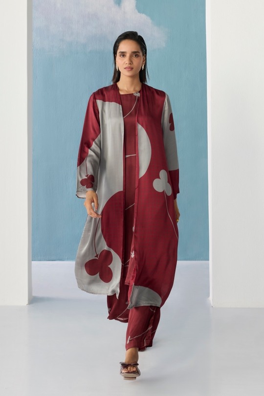 Crimson Wine Trousers
