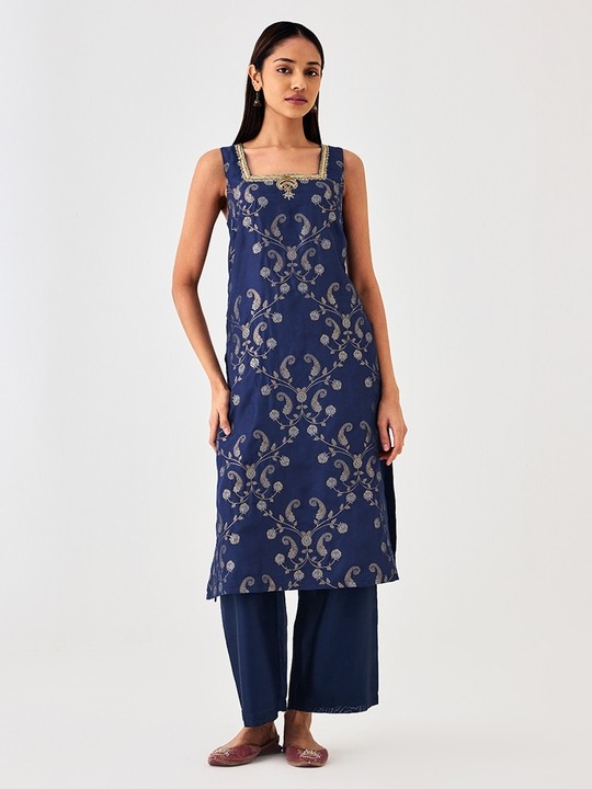 Kaashi Blue Trouser