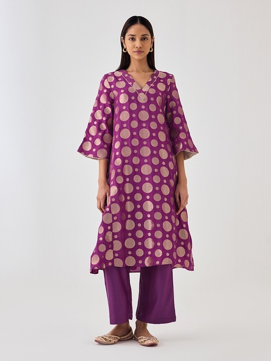 Kasshi Purplr Trouser