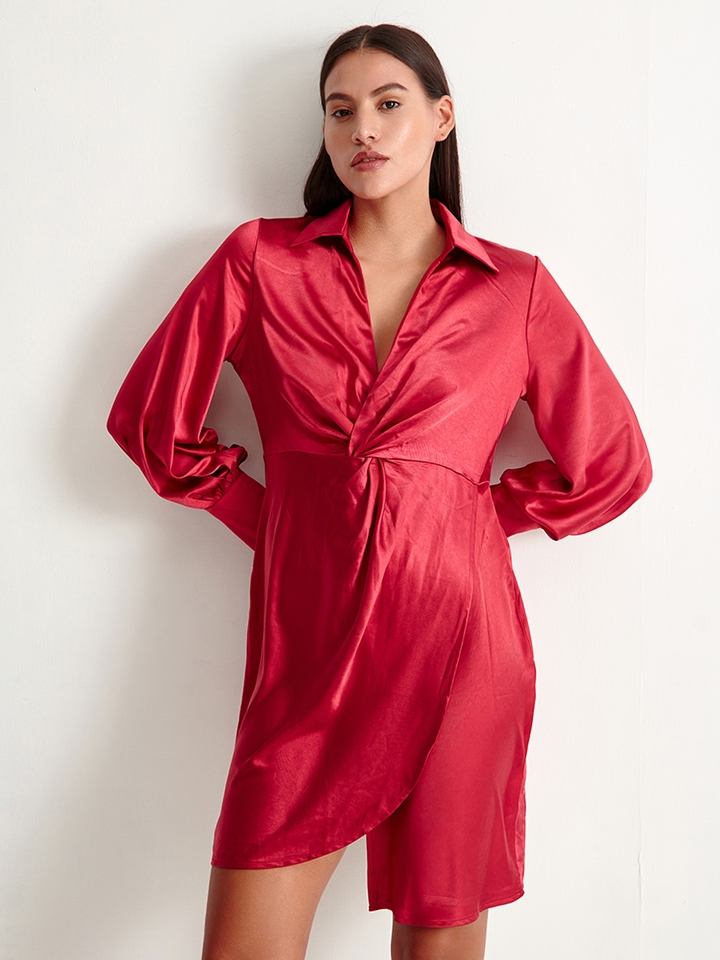 Satin Shine Dress