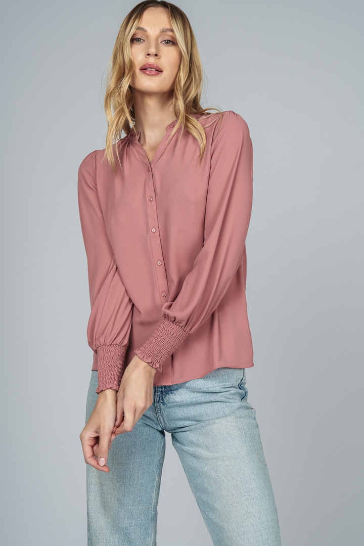 Pink Button Down Shirt