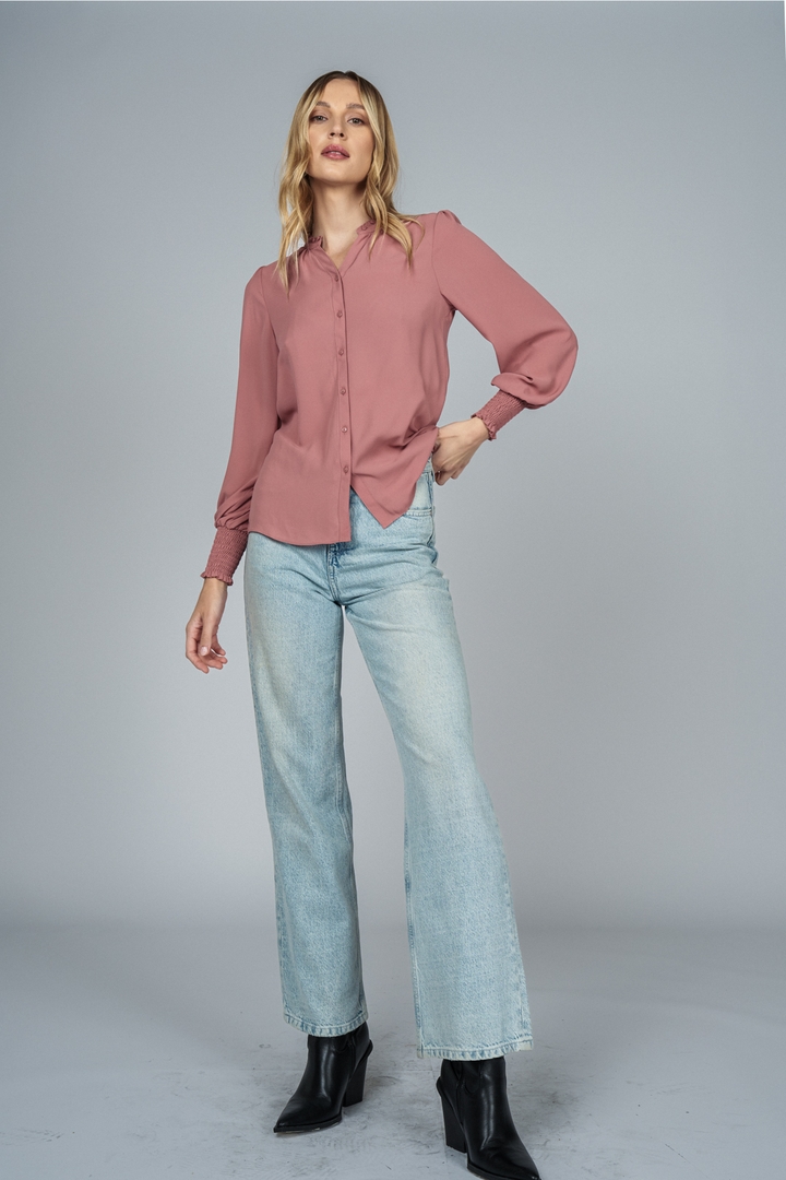 Pink Button Down Shirt