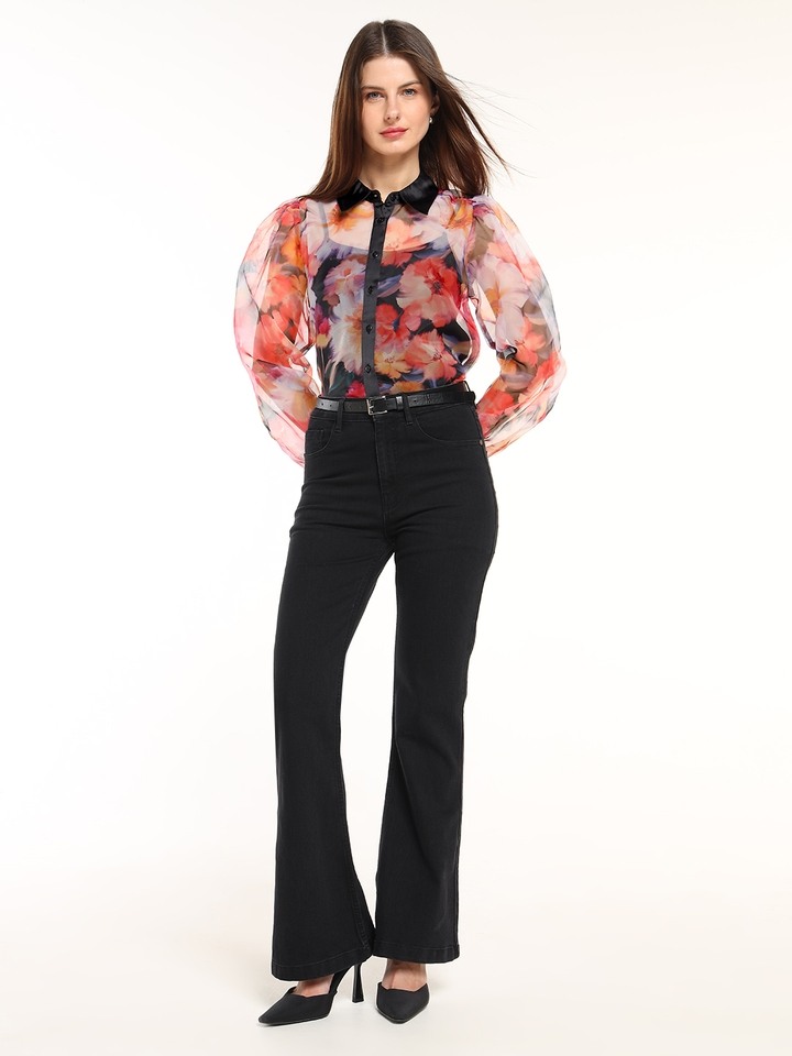 Floral Organza Shirt