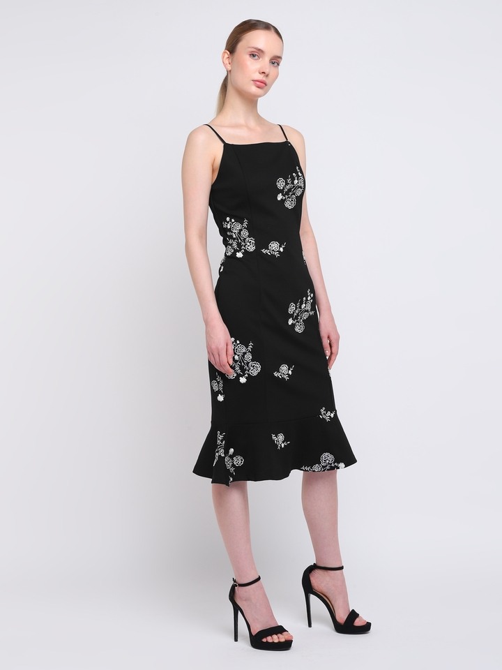 Soho Nights Black Dress