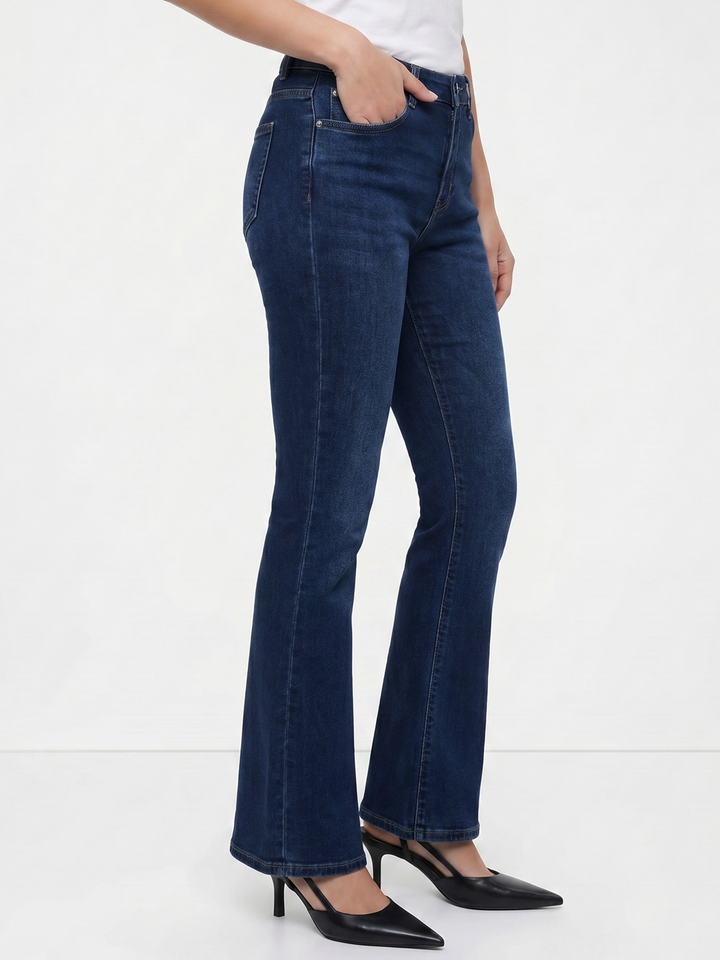Soho Dark Blue Bootcut Denim