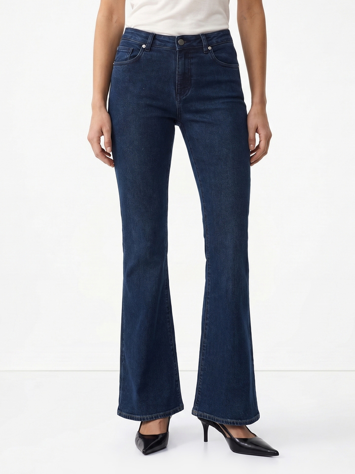 Soho Dark Blue Bootcut Denim