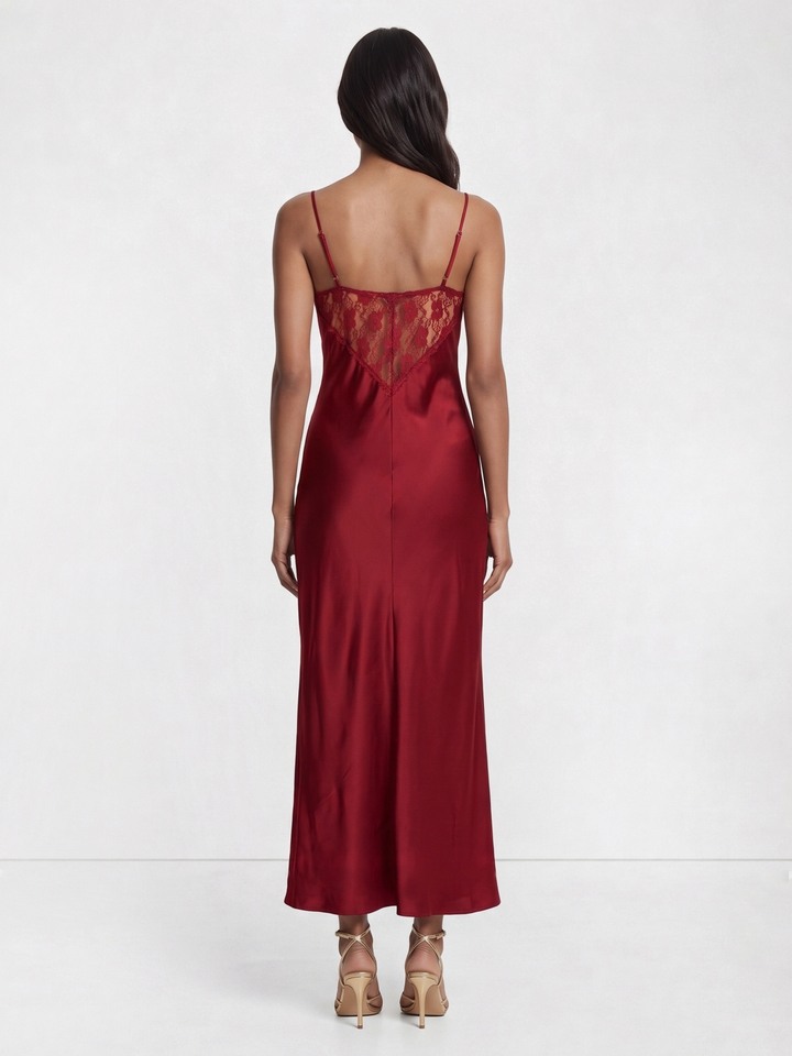 Nicia Satin Dress
