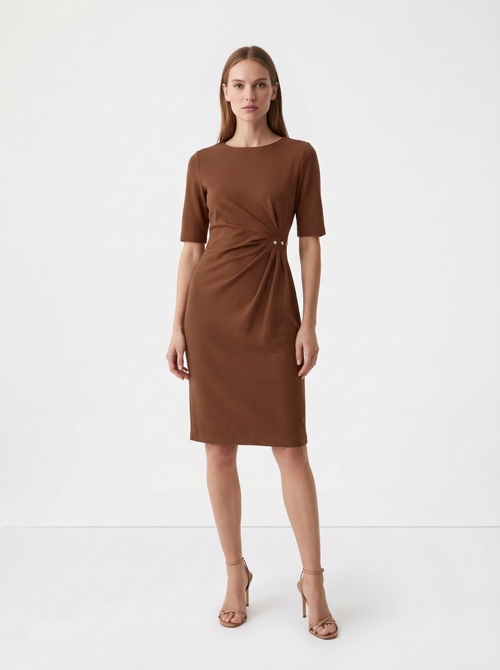 Esther Brown Dress