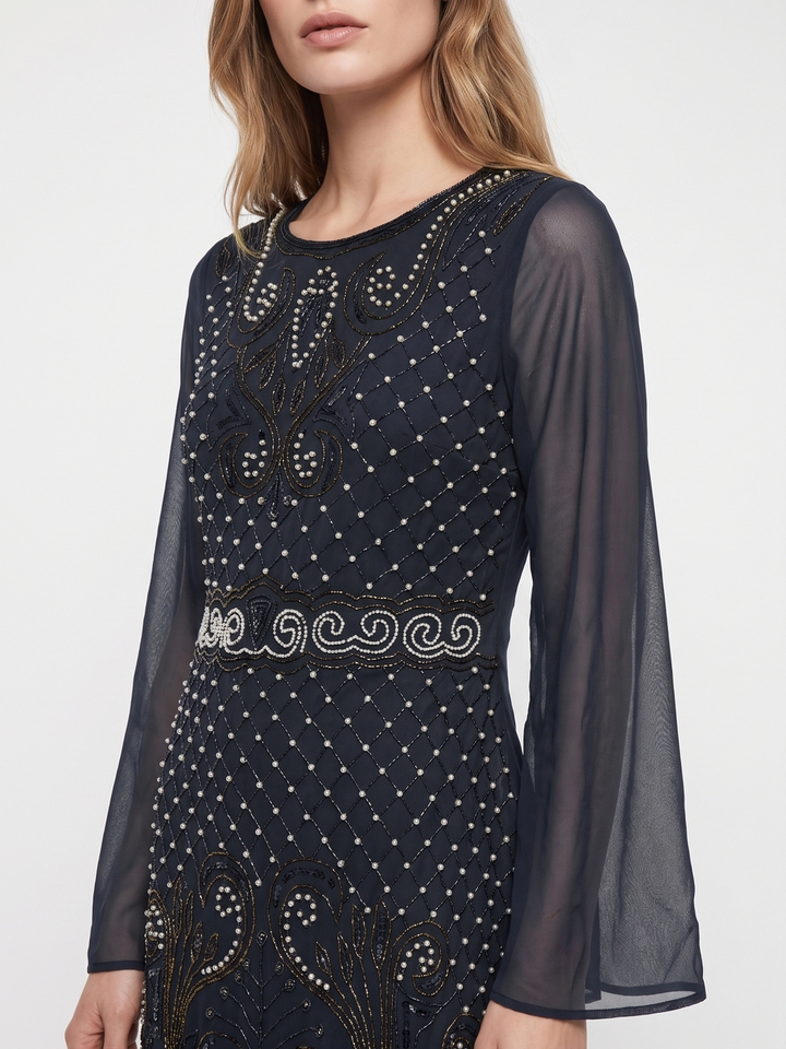Sami Navy Dress