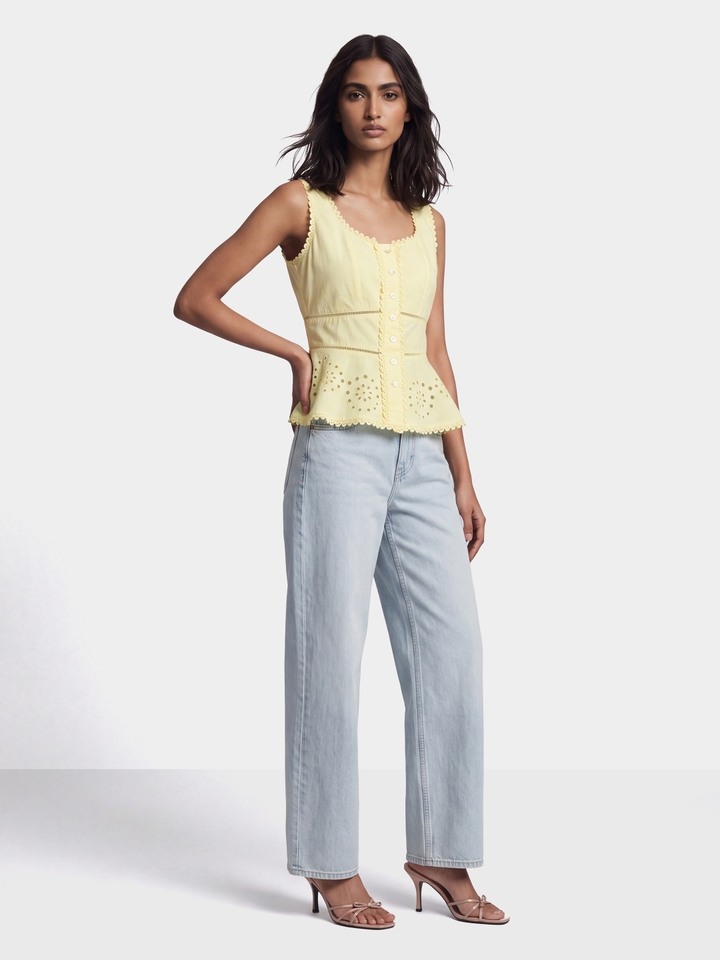 James yellow Top