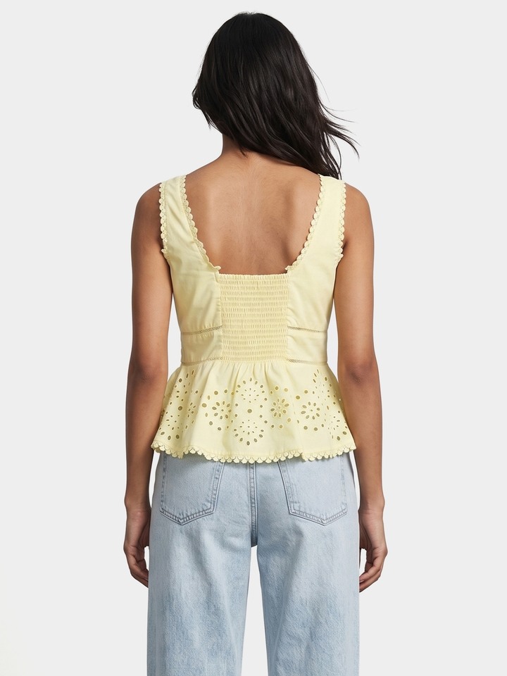James yellow Top