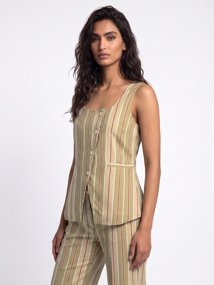 Gabrio Green Top