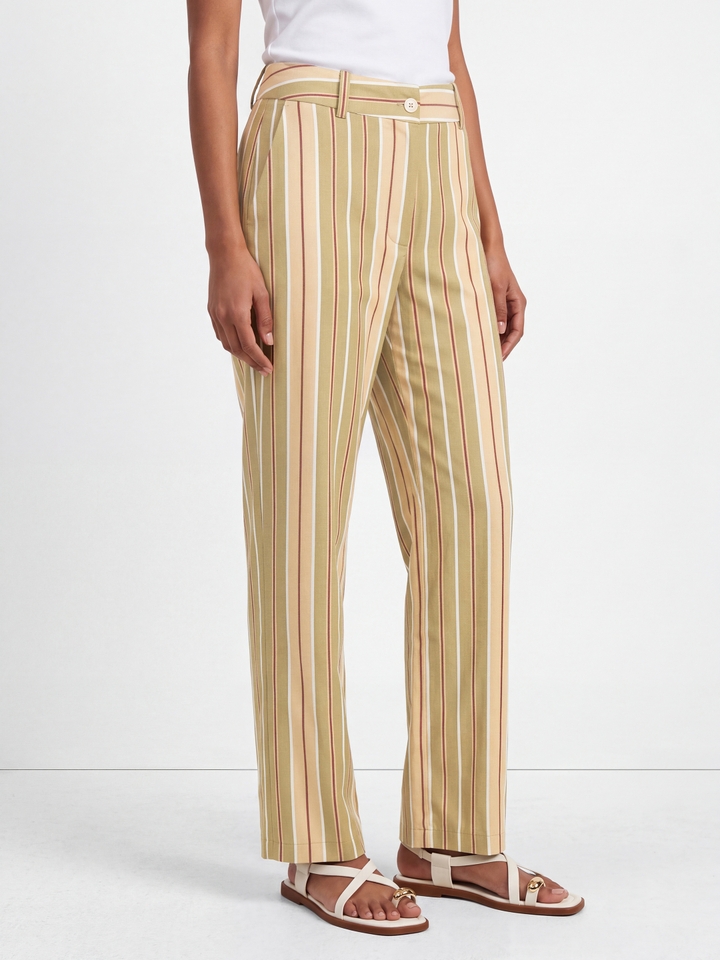 Gabrio Green Trouser