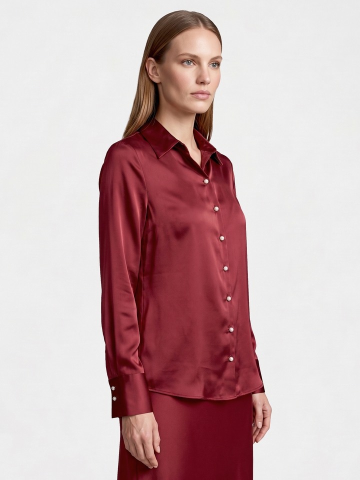 Ninon Maroon Shirt