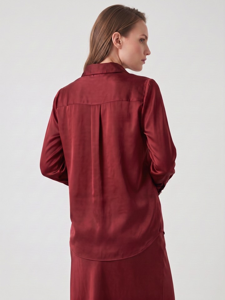 Ninon Maroon Shirt