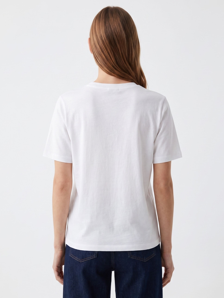 Duck Graphic White Tshirt