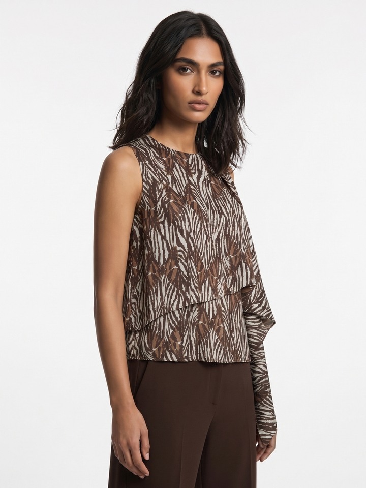 Rosas Printed Top