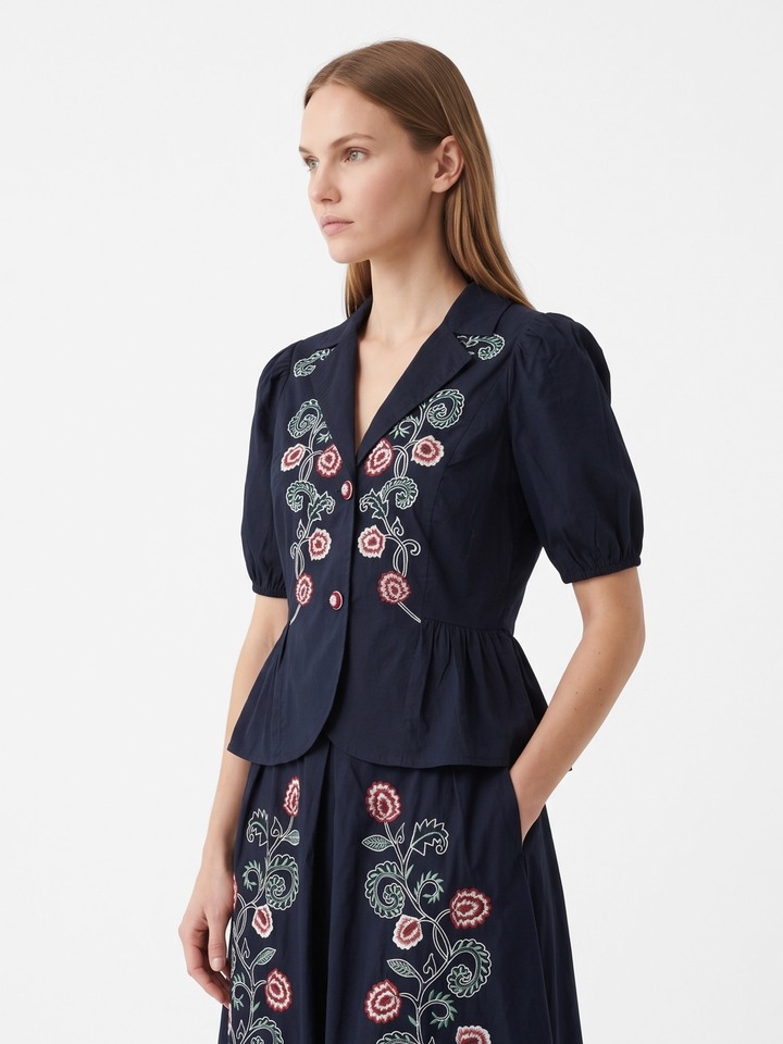 Judy Embroidered Top