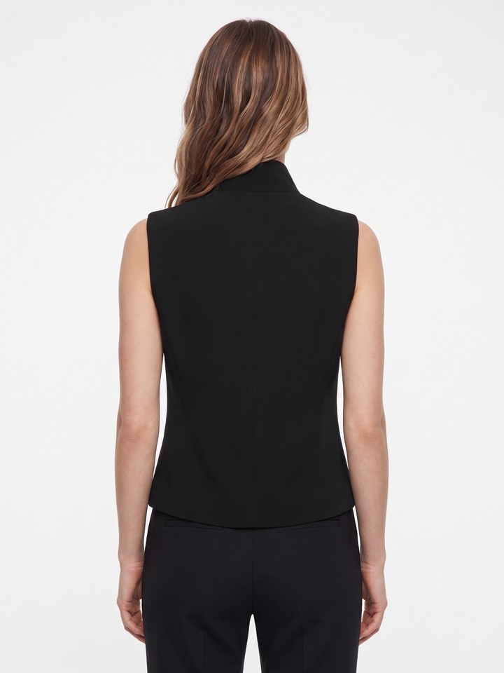 Norah Black Vest