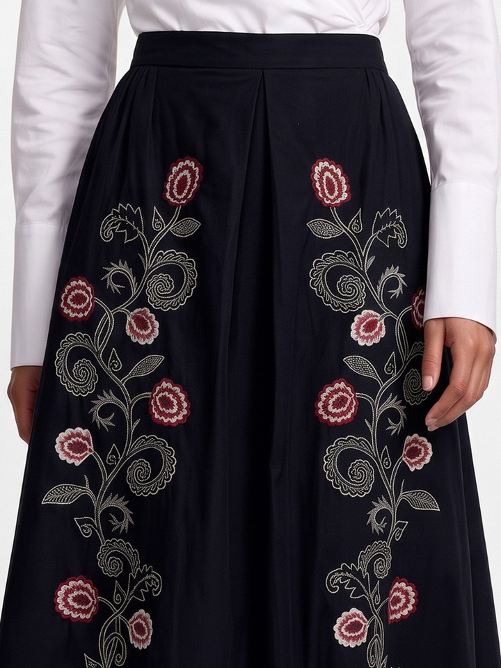 Judy Embroidered Skirt