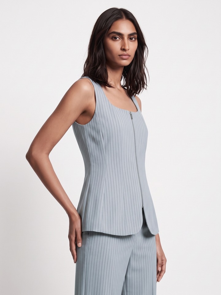 Rym Grey Vest