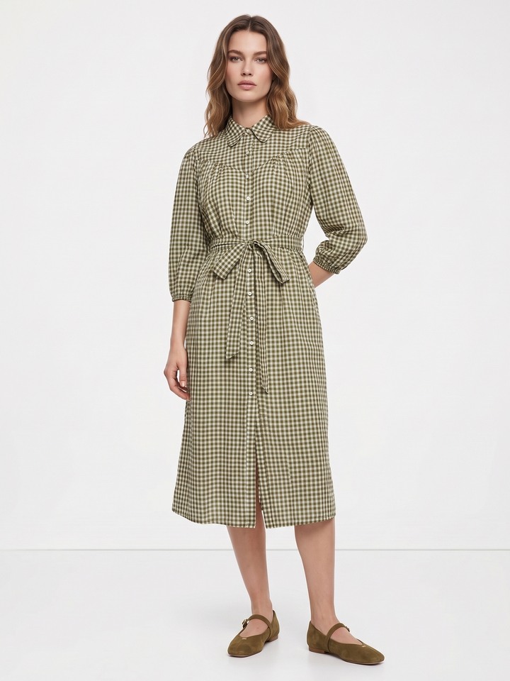 Anine Olive Green Dress