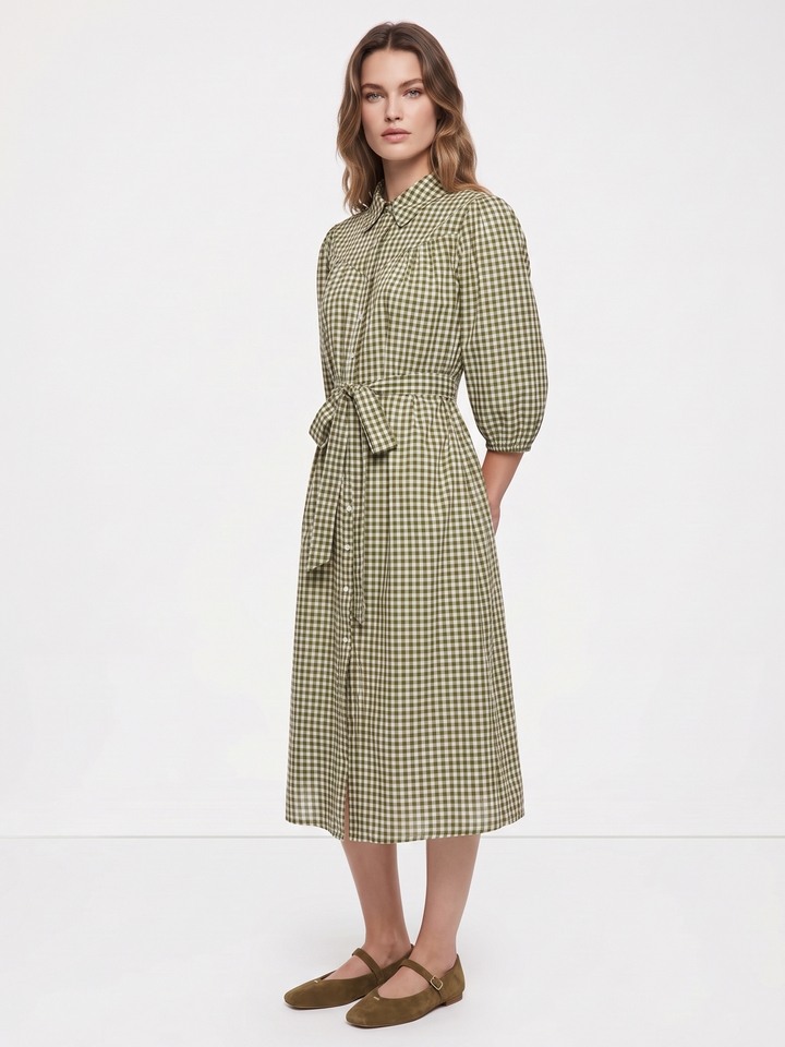 Anine Olive Green Dress