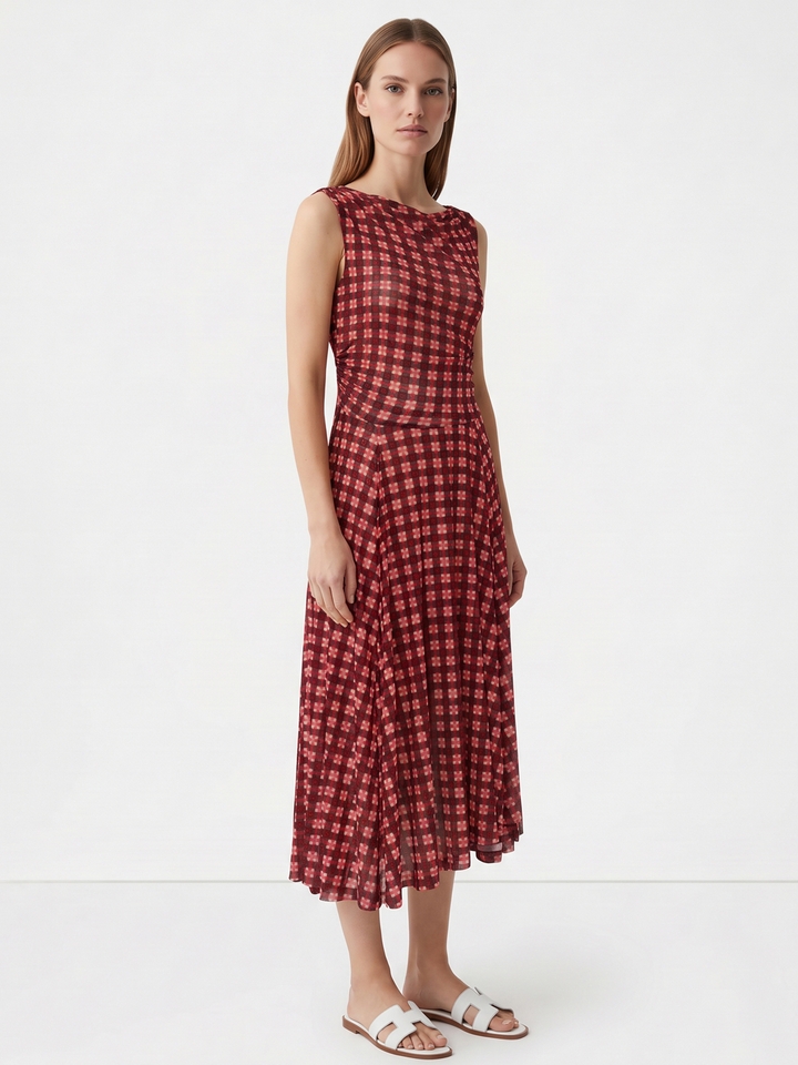Sazene Red Dress