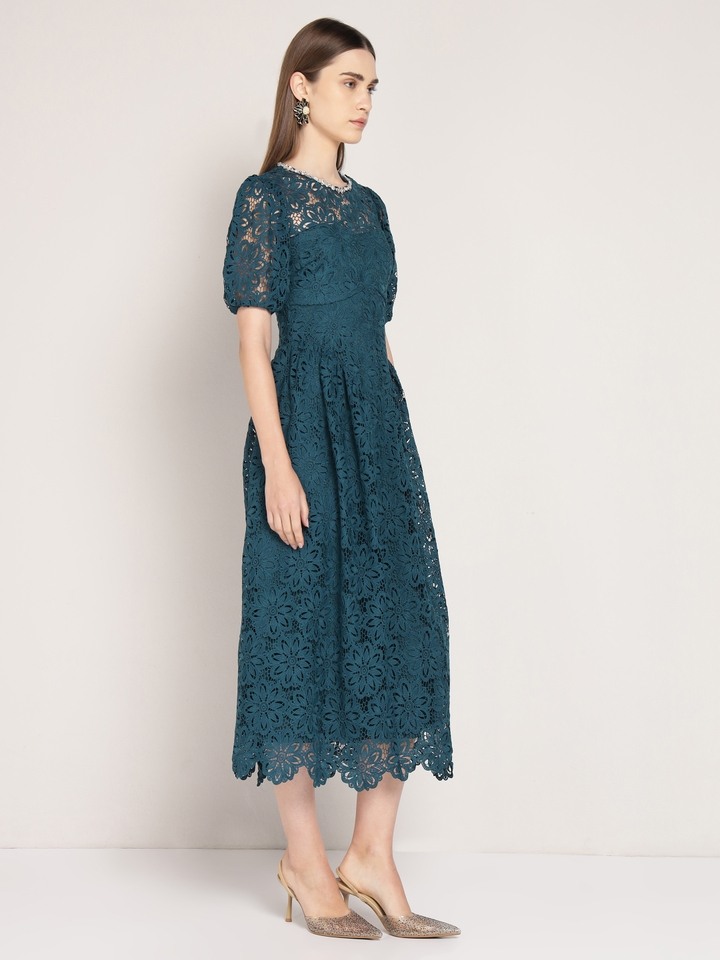 Blue Lace Dress