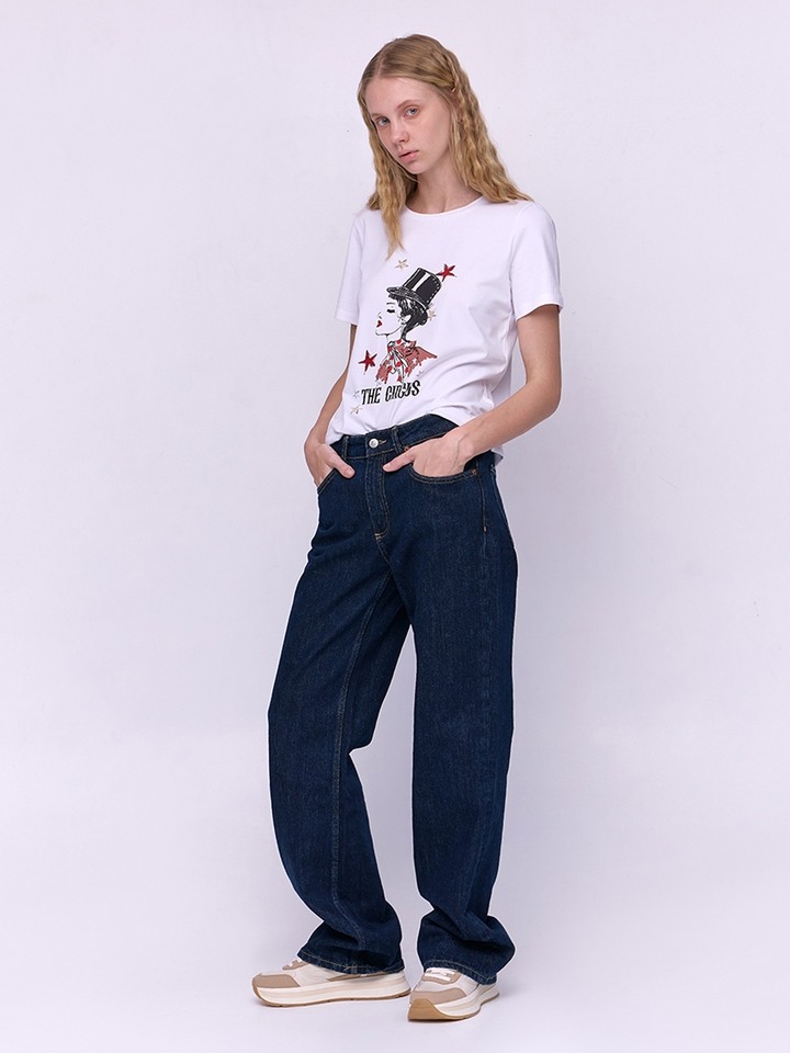THE CIRCUS PRINTED T-SHIRT