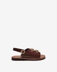 Envelope Cork Sandals Double Buckle