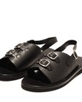 Envelope Cork Sandals Double Buckle