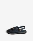 Envelope Welt Sandals Single Buckle