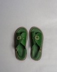 Envelope Welt Sandals Single Buckle
