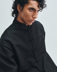 Kohl Co-linen Men’s Mandarin Collar Jacket