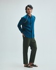 Pine Co-linen Men's Tapered Lounge Pants