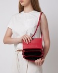 Mary Bag Micro Soft Saffiano Red