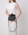 Claudia Mini Crossbody Pebble Black