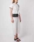 Claudia Mini Crossbody Pebble Black