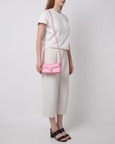 Claudia Mini Crossbody Nappa Gum Pink
