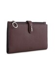 Andrea Wallet Pebble Bordeaux