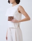 Andrea Mini Wallet Pebble Toast