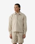Panelist Jacket In Woven Sand