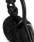 Ina Mini Potli Suminagashi Black