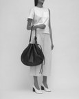 Ina Bag Large Pebble Black