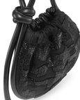 Ina Mini Potli Wave Quilt Black