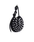Ina Mini Potli Pearls Black