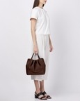 Katrina Satchel Pebble Cacao