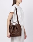 Katrina Satchel Pebble Cacao